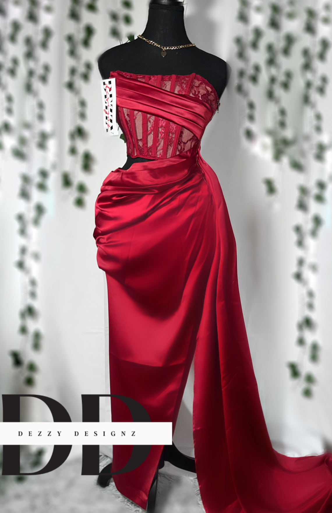 “GraceFul” RED Dress (READY TO SHIP)