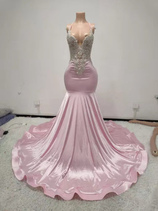 “Goddess” LIGHT PINK Gown