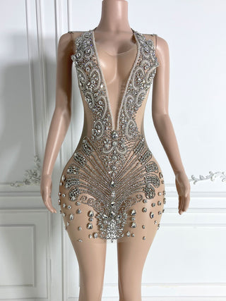 “Rhinestone Diva” Dress