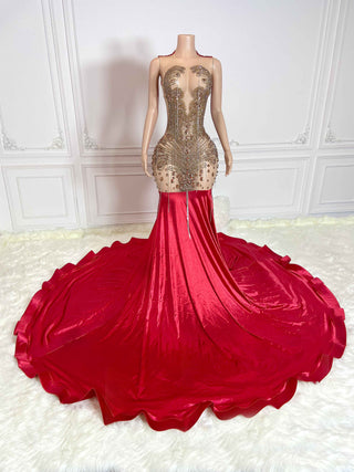 “Fine Wine” Gown