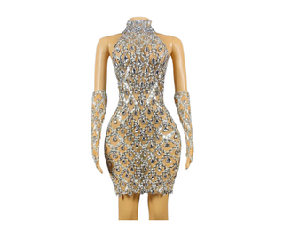 "Rhinestone Royalty" Dress