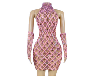 "Rhinestone Royalty" Dress