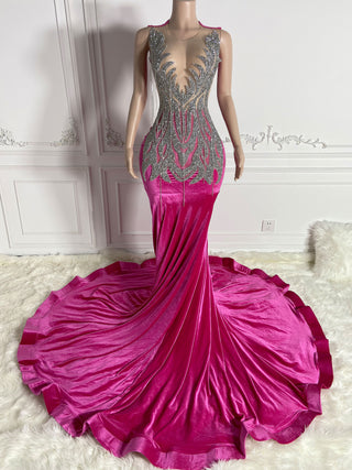 “Miss Velvet” Gown