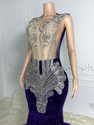 “Sparkly Fantasy” Gown