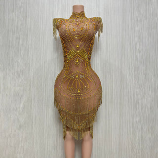 “Golden Girl” Dress